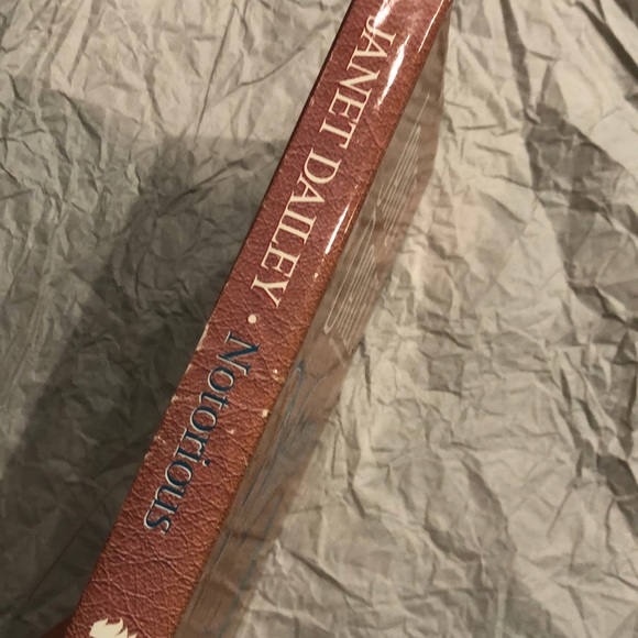 ⭐️3 for $15⭐️ Hardcover | Notorious by Janet Dailey - Picture 3 of 4